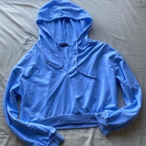Cropped hoodie